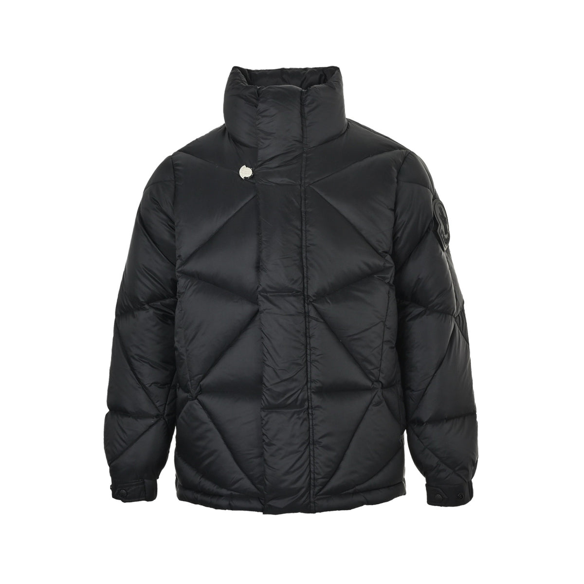 Moncler/Mongolian Fei Dong joint triangle cut stand collar down jacket