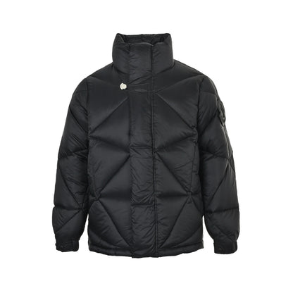 Moncler/Mongolian Fei Dong joint triangle cut stand collar down jacket