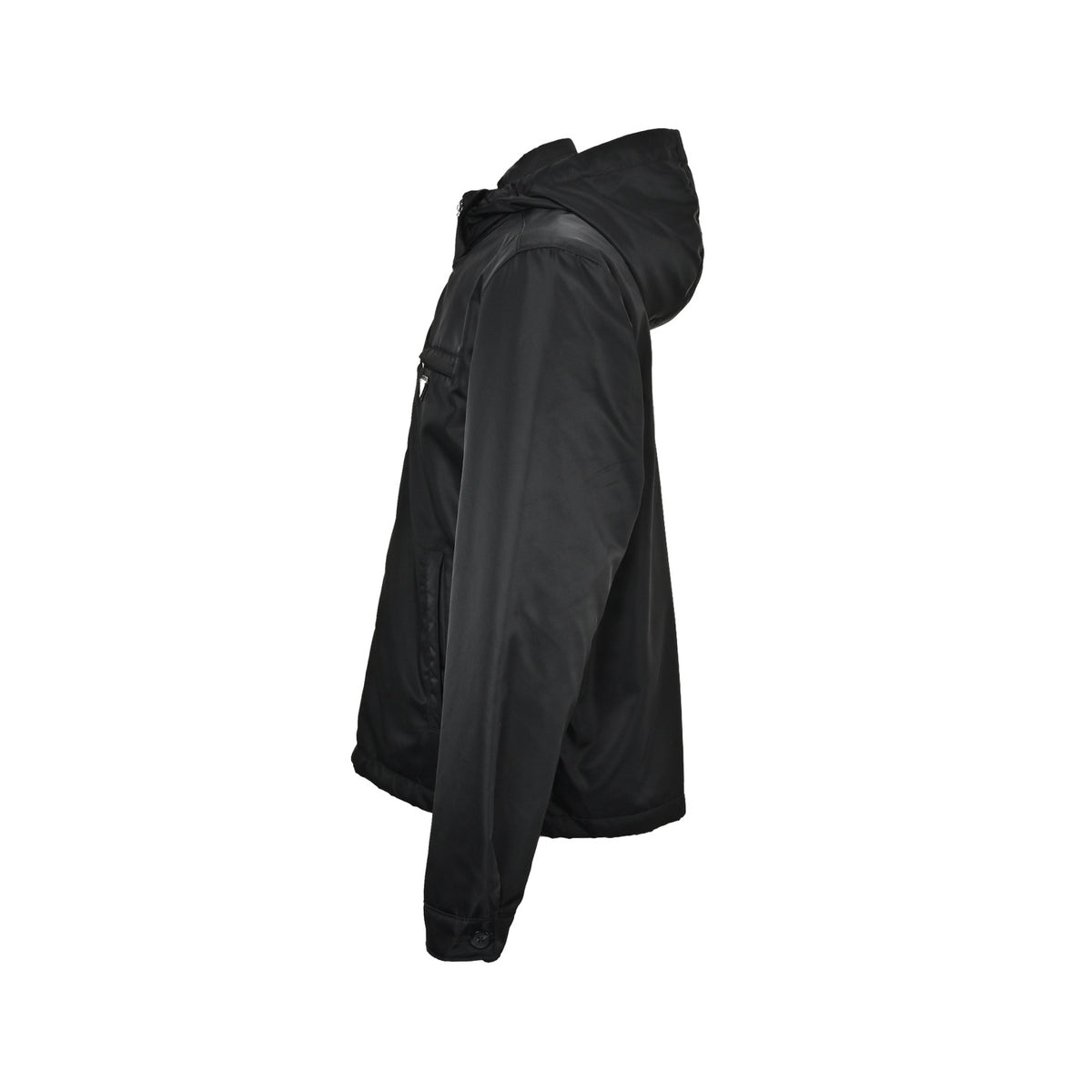 Prada 26ss chest zipper pocket hooded thin jacket