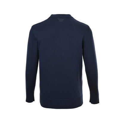 Burberry 25Fw war horse logo embroidered crew neck sweater