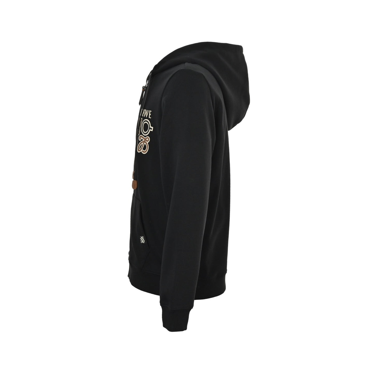 Loewe/Luo Yiwei Angrun joint logo zipper hooded jacket