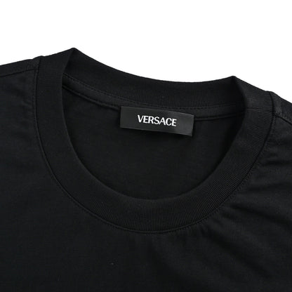 Versace 25ss logo printed short sleeves