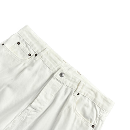 Celine back waist leather label jeans