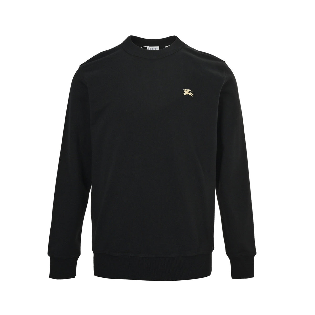 Burberry back circle war horse print crew neck sweatshirt