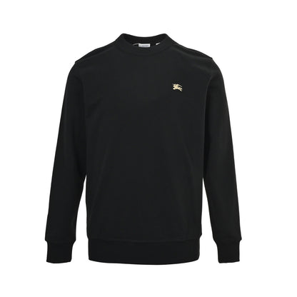 Burberry back circle war horse print crew neck sweatshirt