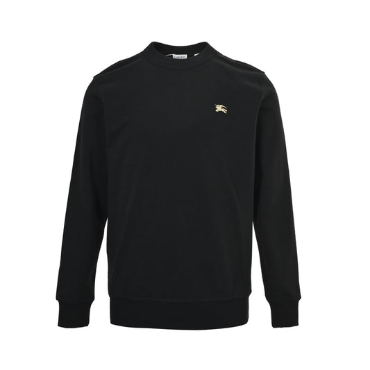 Burberry back circle war horse print crew neck sweatshirt