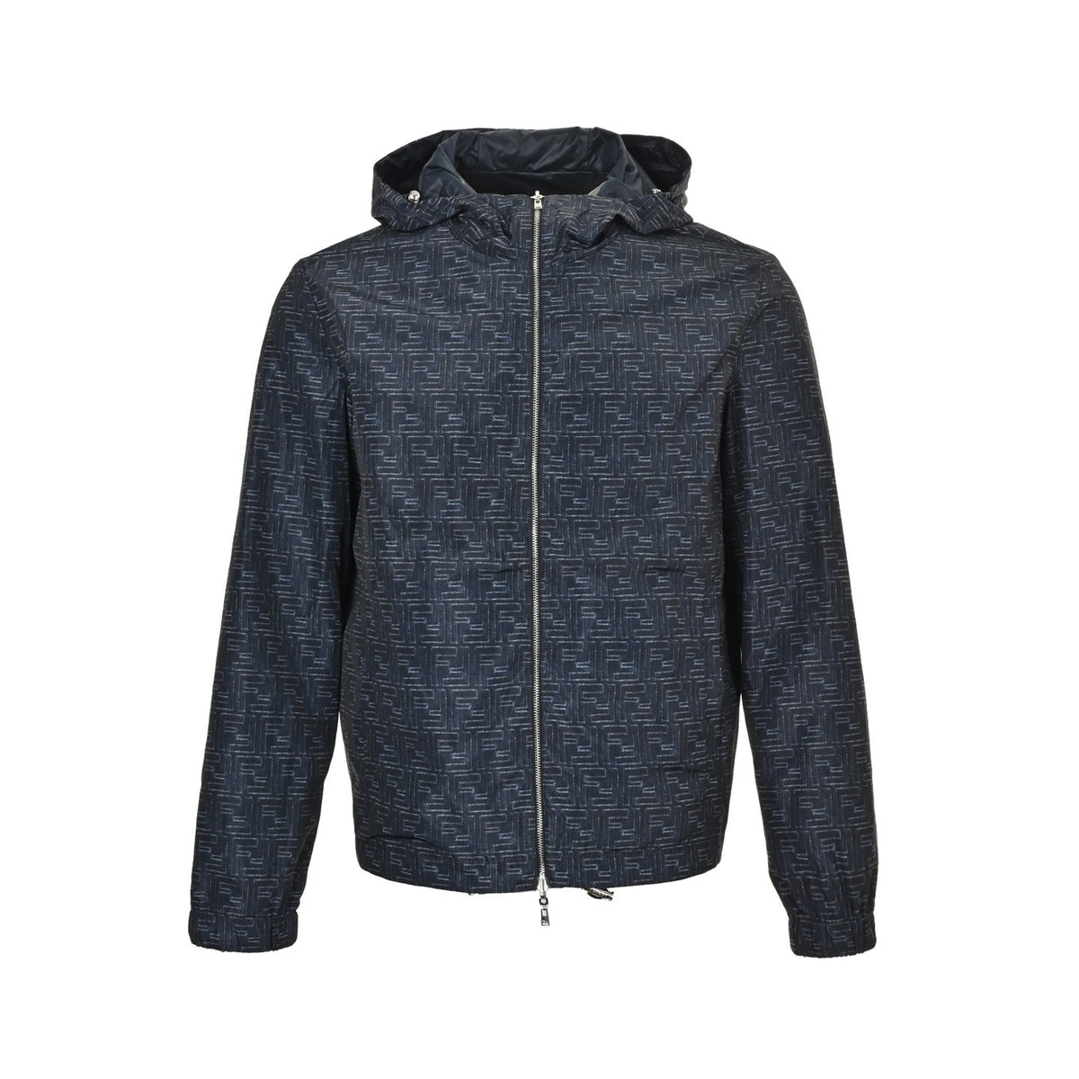 Fendi 25Fw FF all-over printed jacquard reversible jacket