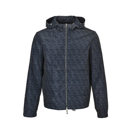 Fendi 25Fw FF all-over printed jacquard reversible jacket