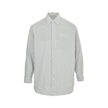 Acne Studios long-sleeved shirt with vertical stripes printed on the back