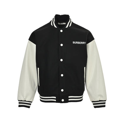 Burberry sketch embroidered war horse LOGO baseball jacket jacket