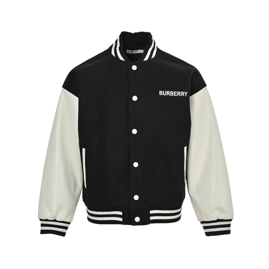 Burberry sketch embroidered war horse LOGO baseball jacket jacket