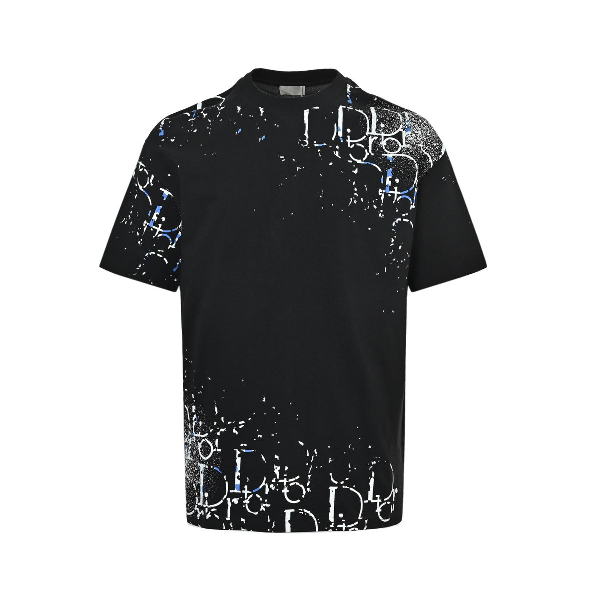 Dior inkjet gradient printed short sleeves