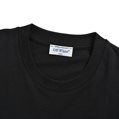 OFF WHITE CO VIRGIL 25ss portrait overlapping arrow print short sleeves