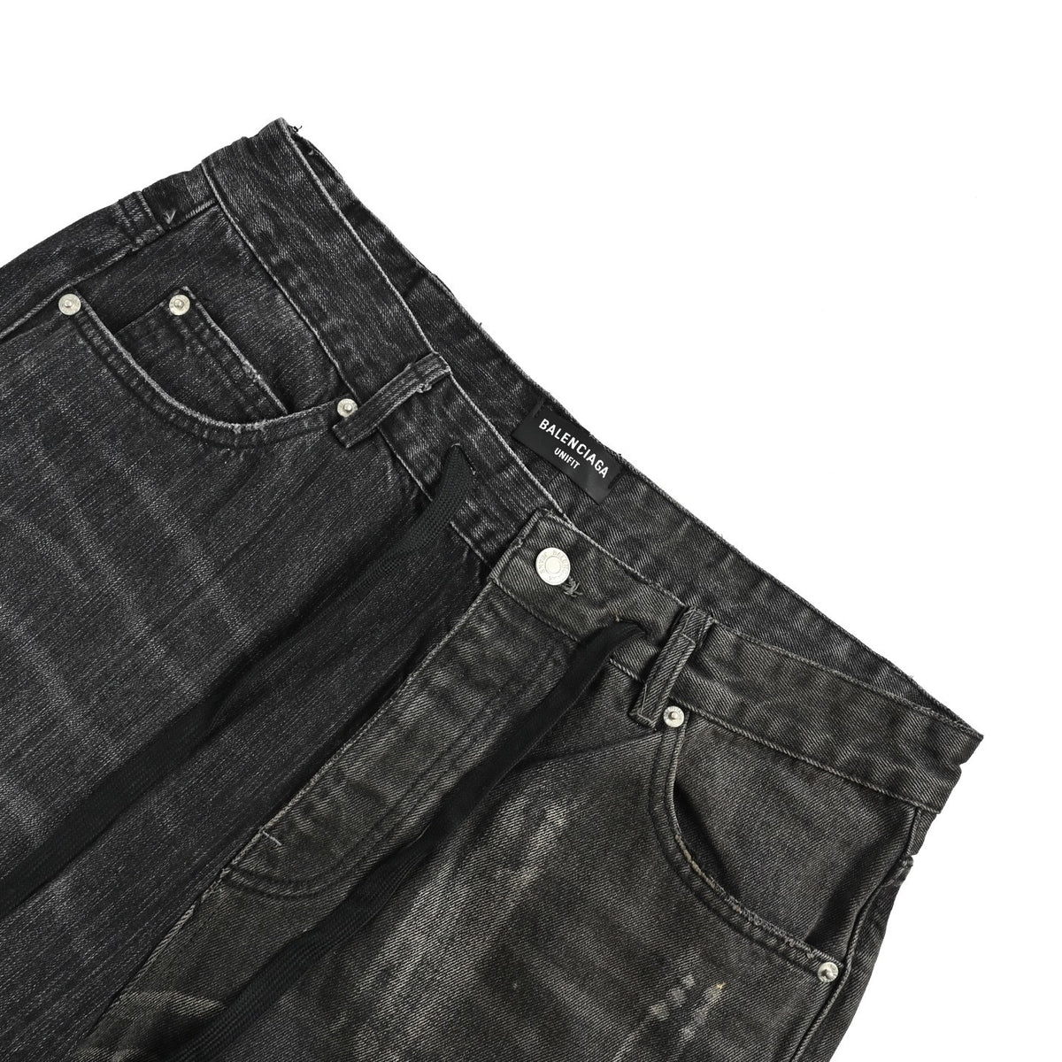 Balenciaga/Balanciaga 25ss patchwork jeans