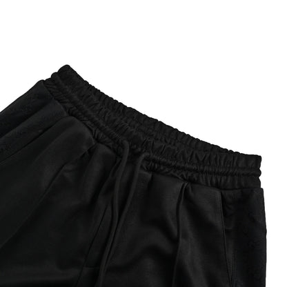 Gucci 24Fw hollow double G embroidered half-zip school uniform suit trousers
