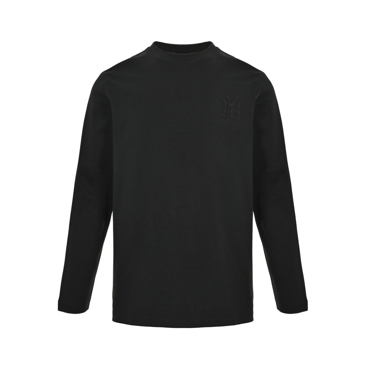 MLB 25Fw long-sleeved T-shirt with large logo embroidery on the back