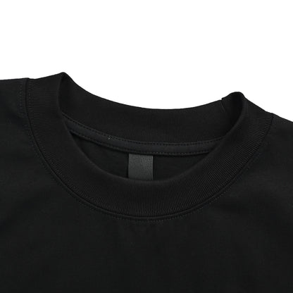 Chrome Hearts/Chrome Heart Dark Pattern Twist Braided Embroidered Short Sleeves