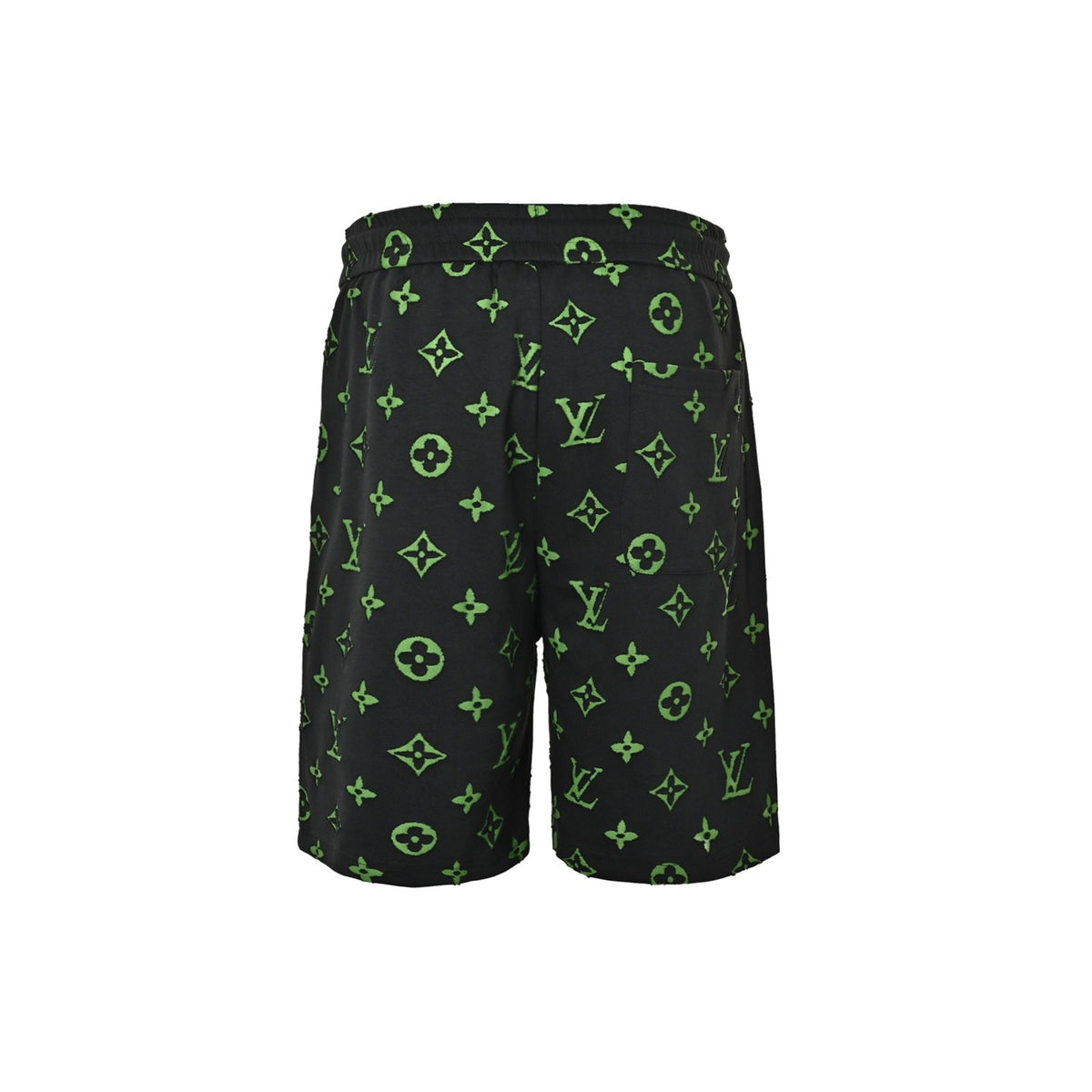 Louis Vuitton 26ss presbyopic logo burnt shorts
