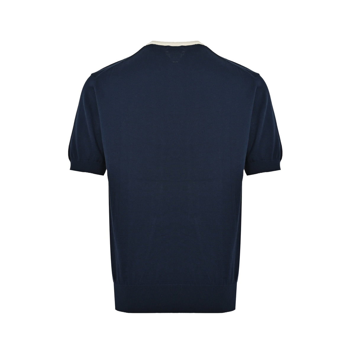Ralph Lauren henley collar knitted short sleeves