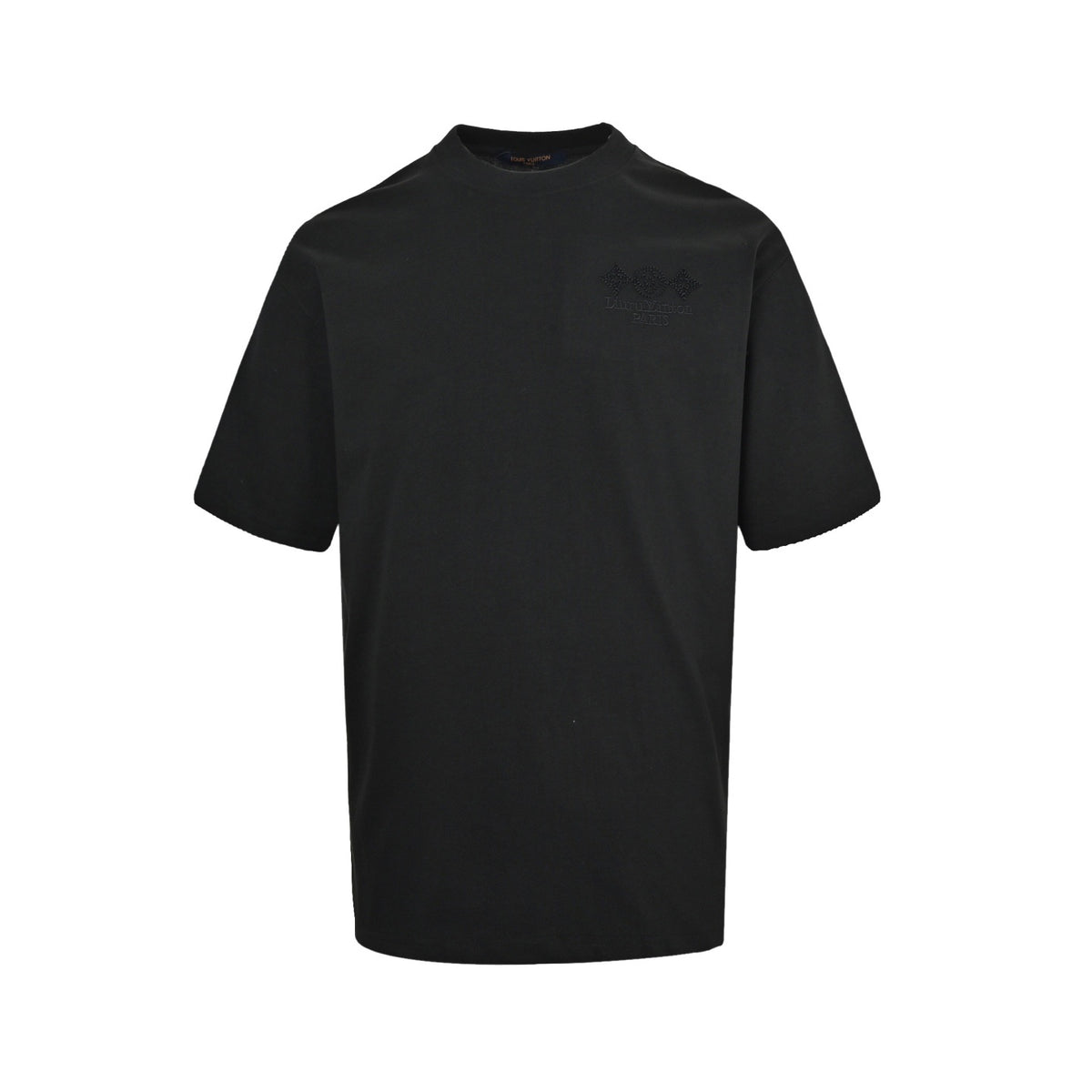 Louis Vuitton three-flower embroidered short sleeves