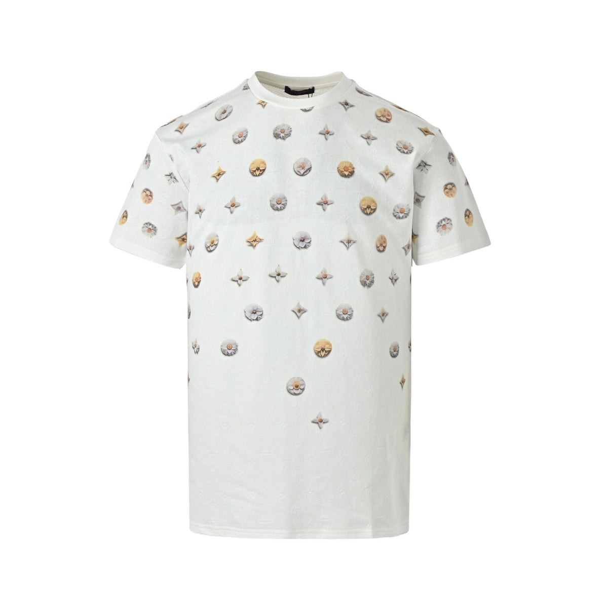 Louis Vuitton 26ss daisy print short sleeves