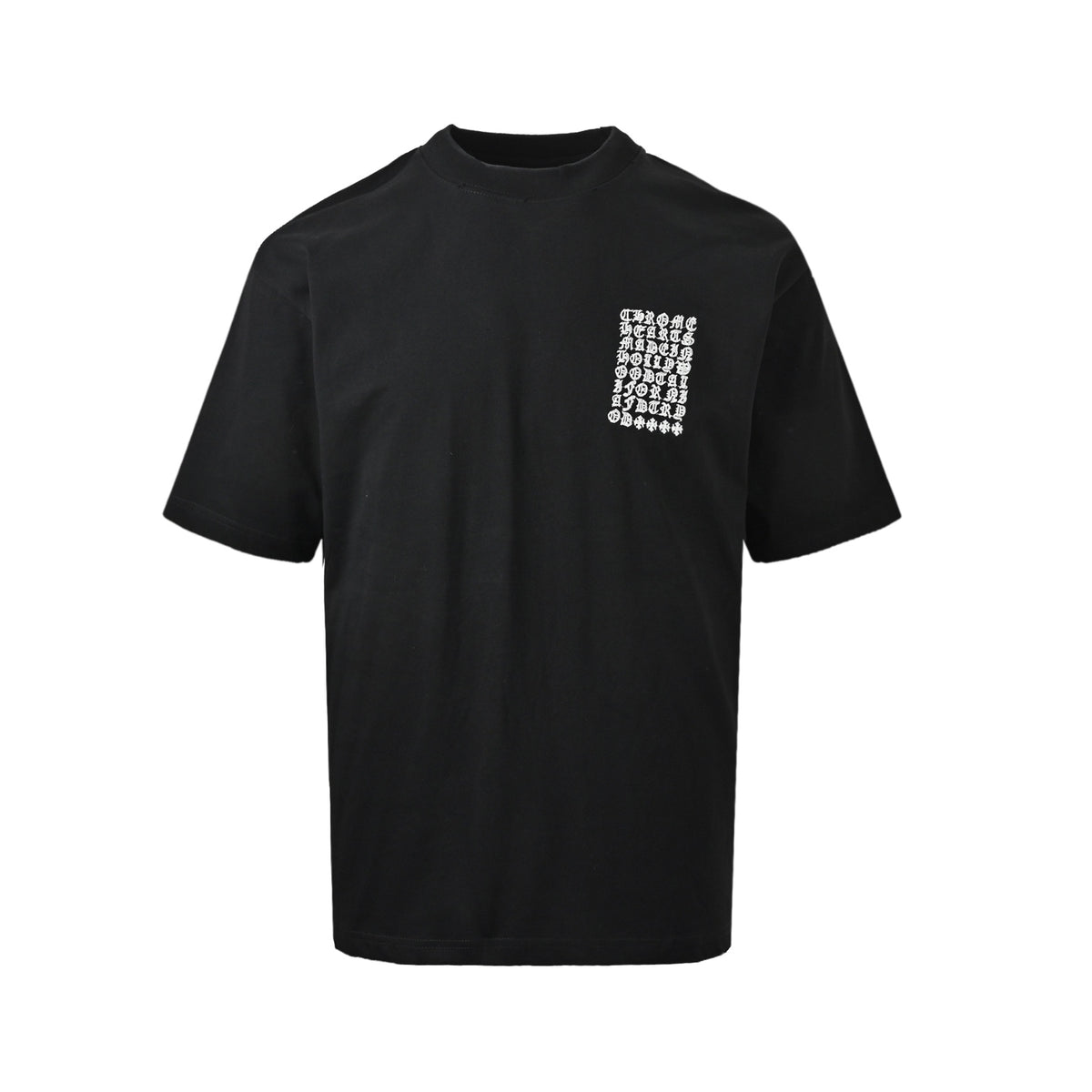 Chrome Hearts Heavy Embroidery Multi-label Short Sleeves