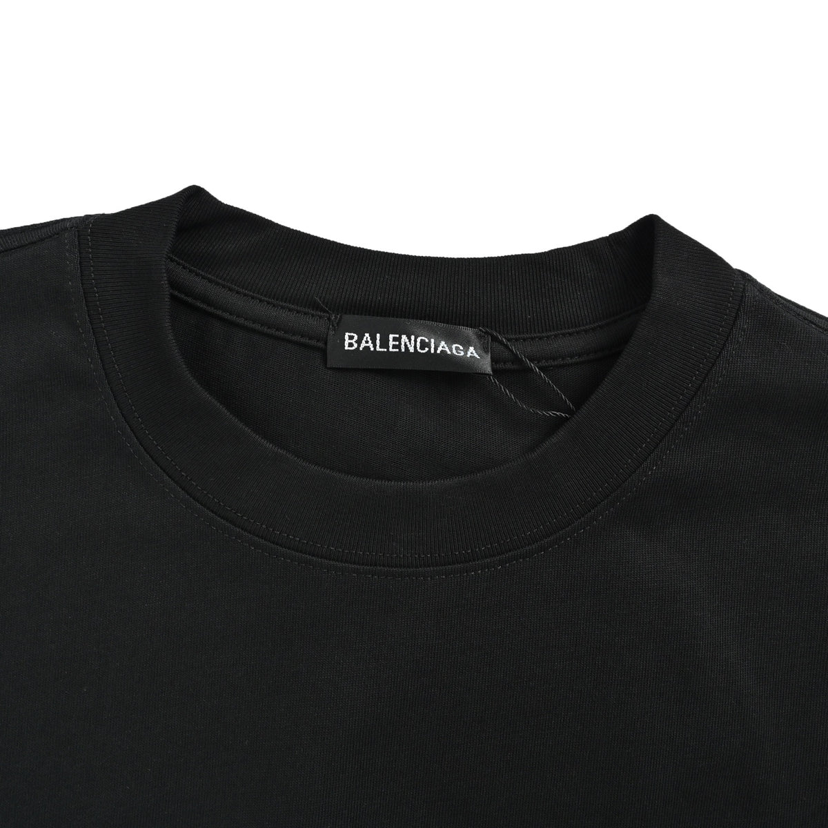 Balenciaga 26ss multi-layer stacked graffiti printed short sleeves