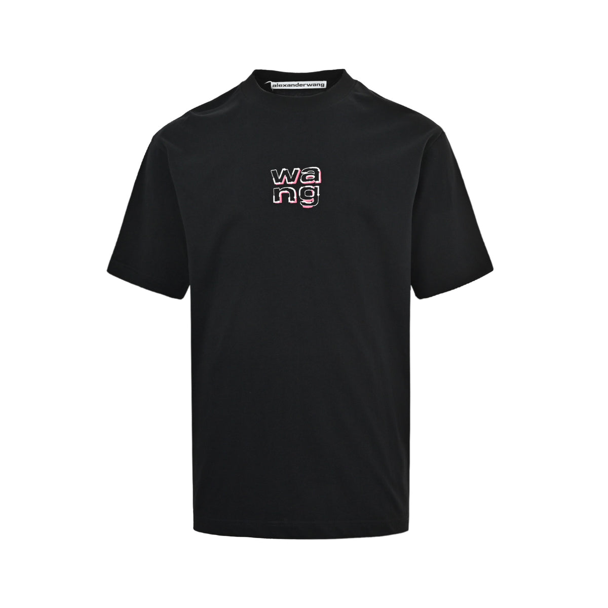 Alexander Wang letter embroidered short sleeves