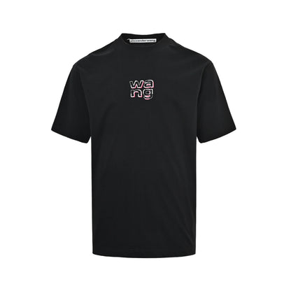 Alexander Wang letter embroidered short sleeves