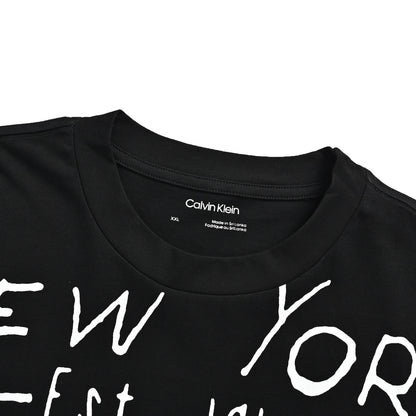 Calvin klein CK letter graffiti logo short sleeves