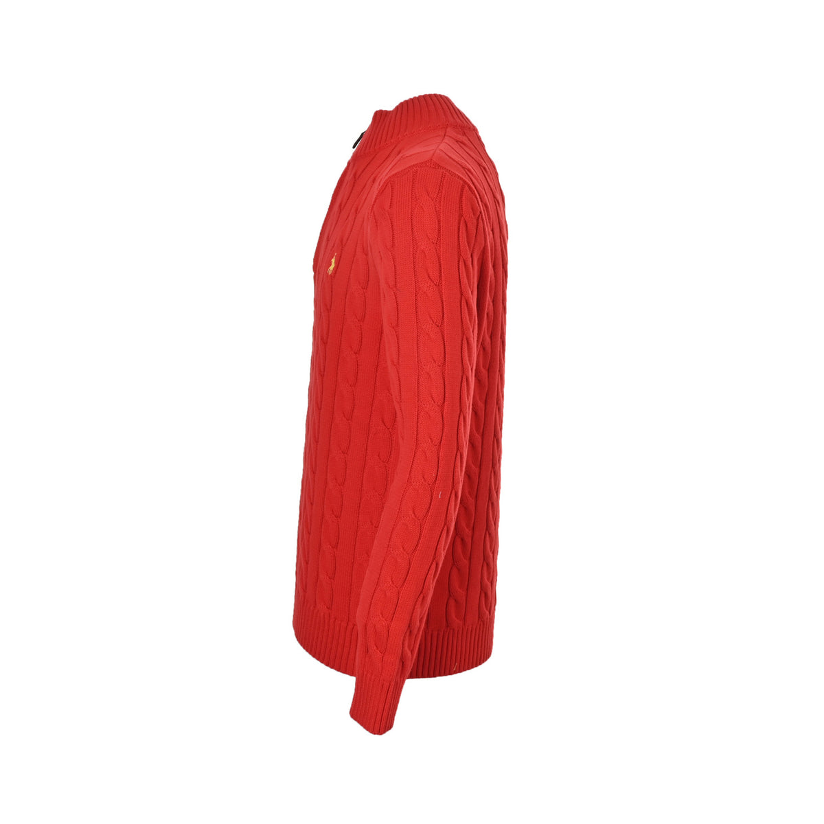 Ralph Lauren cable knitted half-zip sweater
