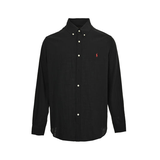 Ralph Lauren small label war horse embroidered linen shirt