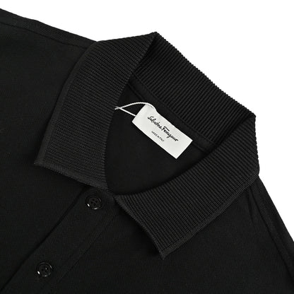Ferragamo 24ss Polo short sleeves with embroidered letters on the chest