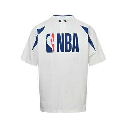 Balenciaga NBA basketball joint short-sleeved shirt