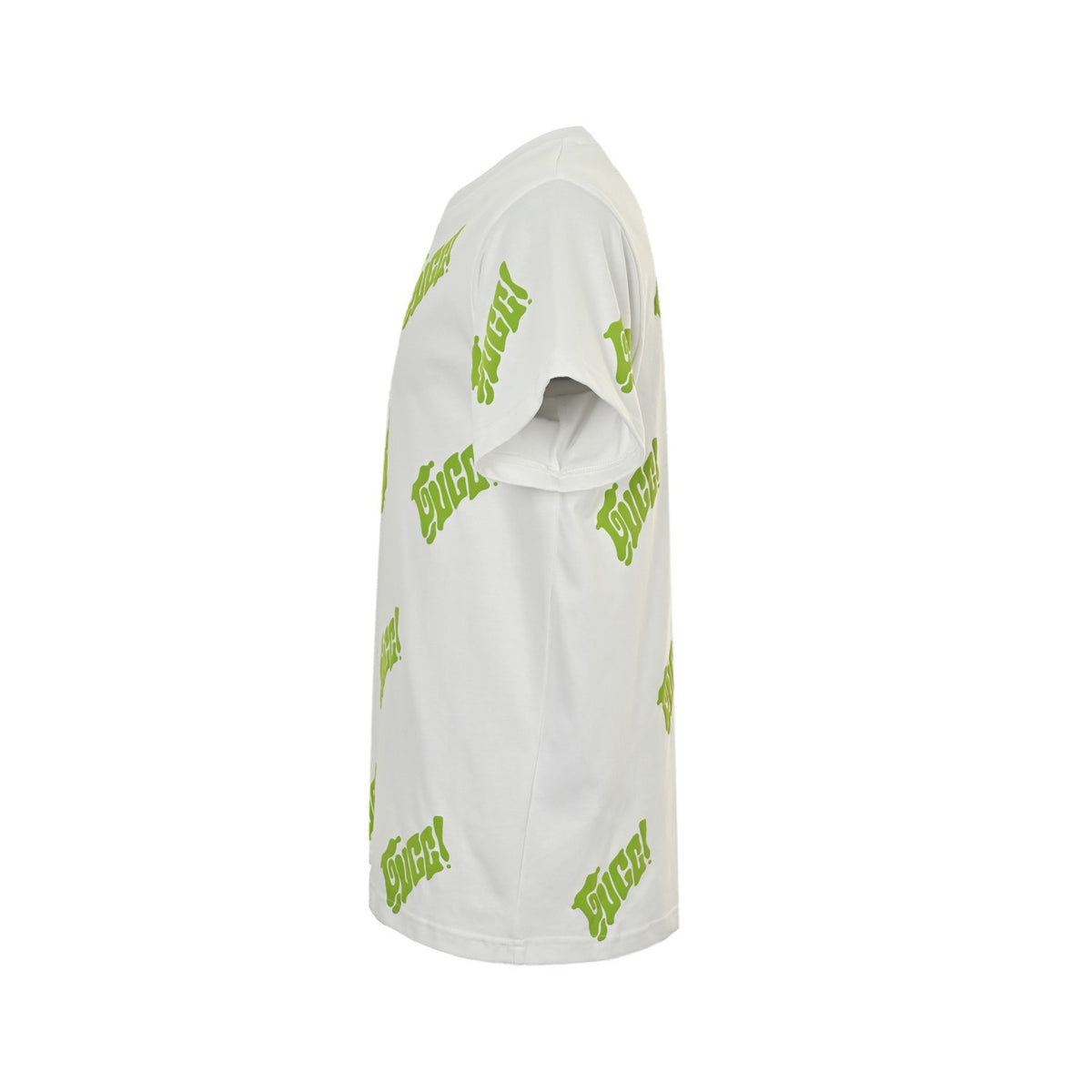Gucci 25ss green foam printed short sleeves