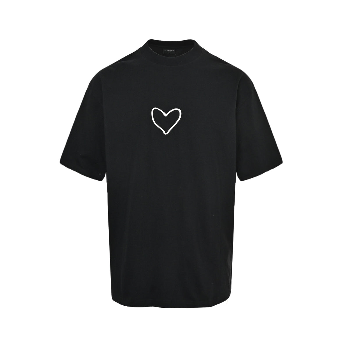 Balenciaga silicone love cursive logo short sleeves