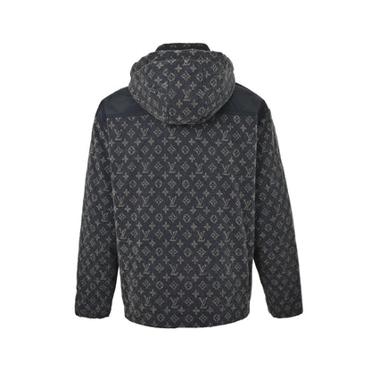 Louis Vuitton presbyopia denim lambswool cotton jacket