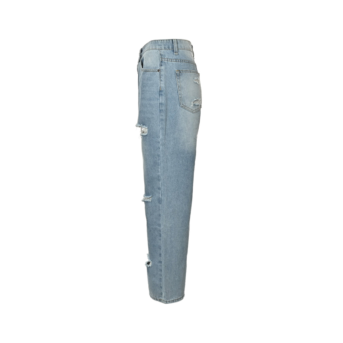 Acne Studios Ice Blue Knife Cut Jeans