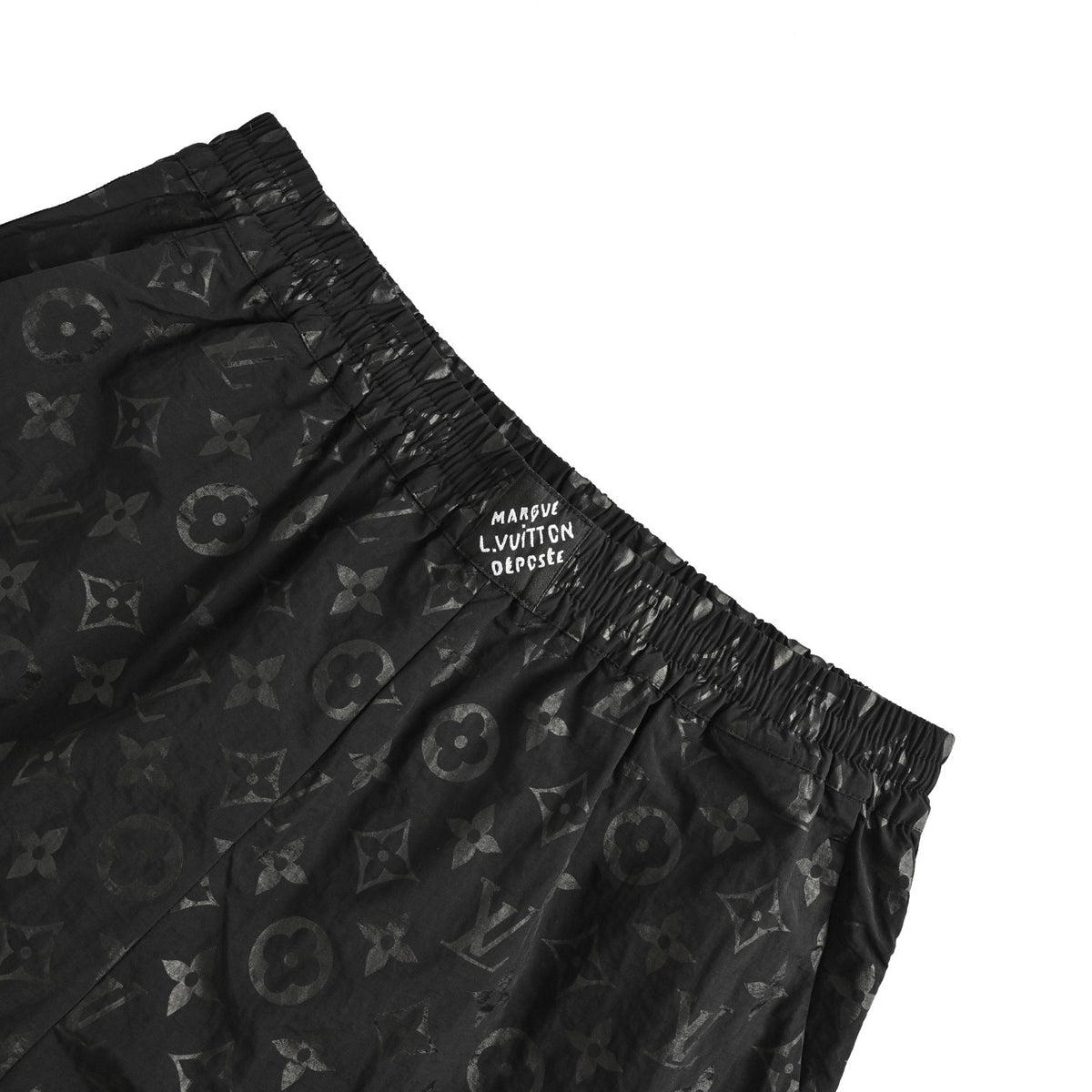 Louis Vuitton 25ss presbyopic corrugated jacquard suit shorts