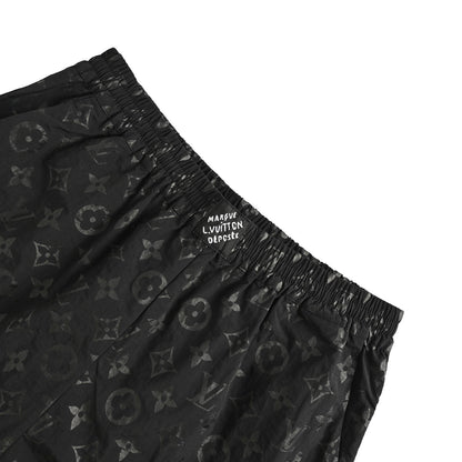 Louis Vuitton 25ss presbyopic corrugated jacquard suit shorts