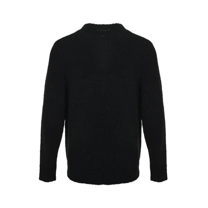 Louis Vuitton intarsia logo knitted cardigan