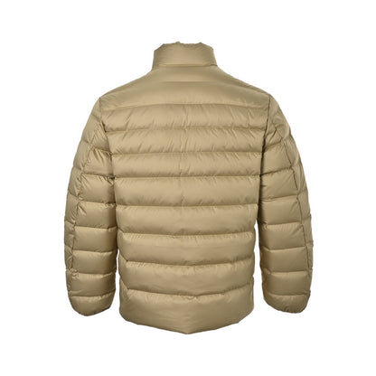 Ralph Lauren embroidered logo rib down jacket