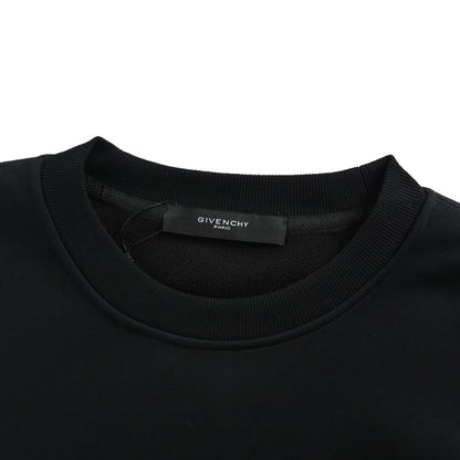 GIVENCHY 25Fw silicone letter round neck sweatshirt