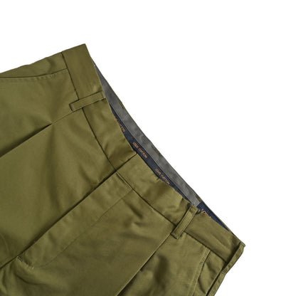 Louis Vuitton green patch pocket cargo trousers