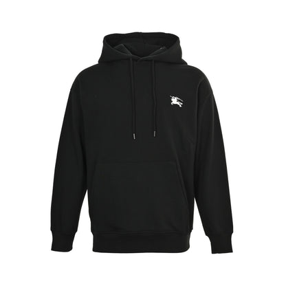 Burberry circle war horse logo foam printed hooded sweatshirt