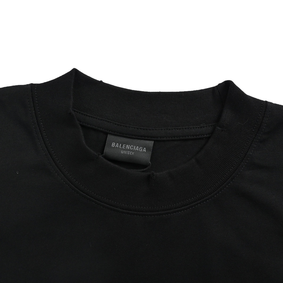 Balenciaga/Balanciaga 26ss fuzzy cola hot diamond washed short sleeves