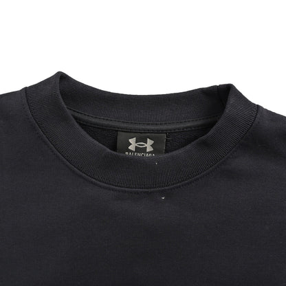 Balenciaga/Balanciaga 24Fw Under Armor joint embroidered logo round neck sweatshirt