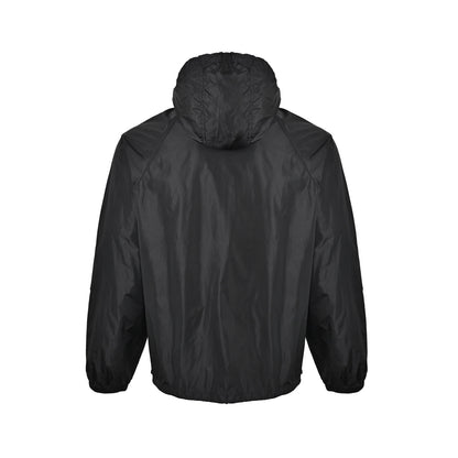 Burberry plaid placket silicone round label nylon sun protection jacket