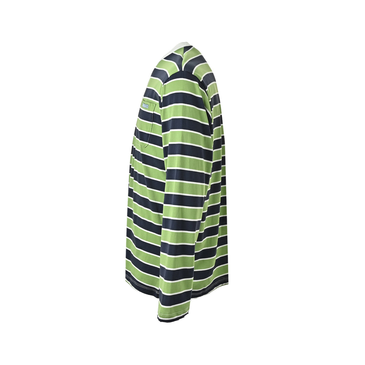 Prada striped off shoulder long sleeves