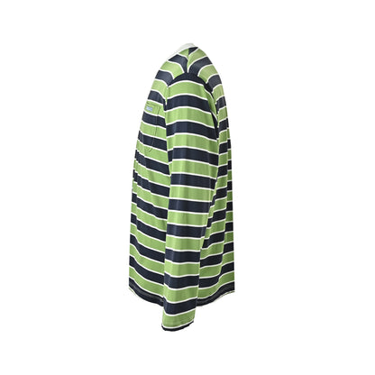Prada striped off shoulder long sleeves